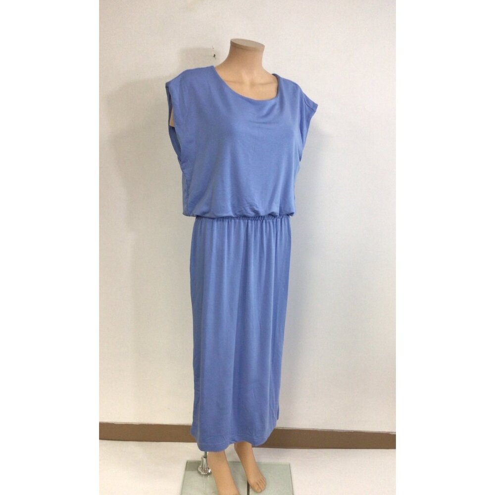 Lou & Gray Blue Maxi Dress Womens Large